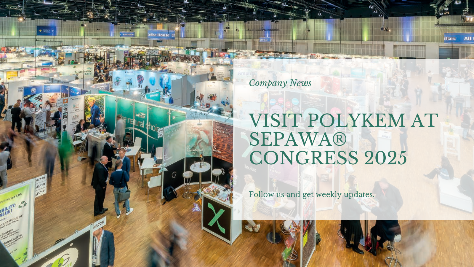 Besøk Polykem Booth på Sepawa® Congress 2025 i Berlin!