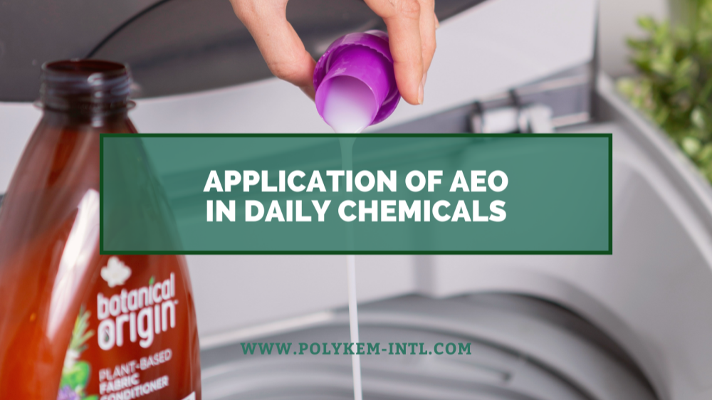 Fra råmateriale til sluttproduktene, bruk av Lauryl Alcohol Ethoxylate (AEO) i daglige kjemikalier
