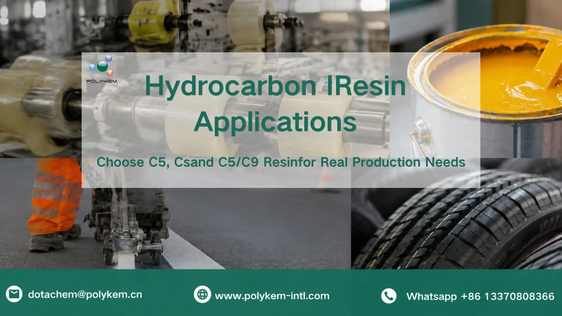 Bruk av hydrokarbonharpiks: Hvordan velge C5, C9 og C5/C9 harpiks for reelle produksjonsbehov