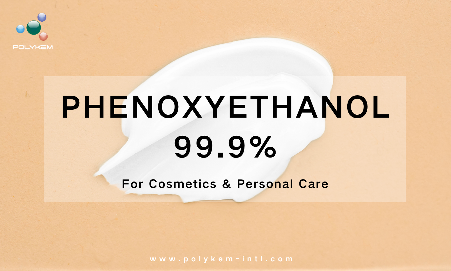 Fenoksyetanol 99,9 % for personlig pleie: renhet, fri fenol og påføringshensyn