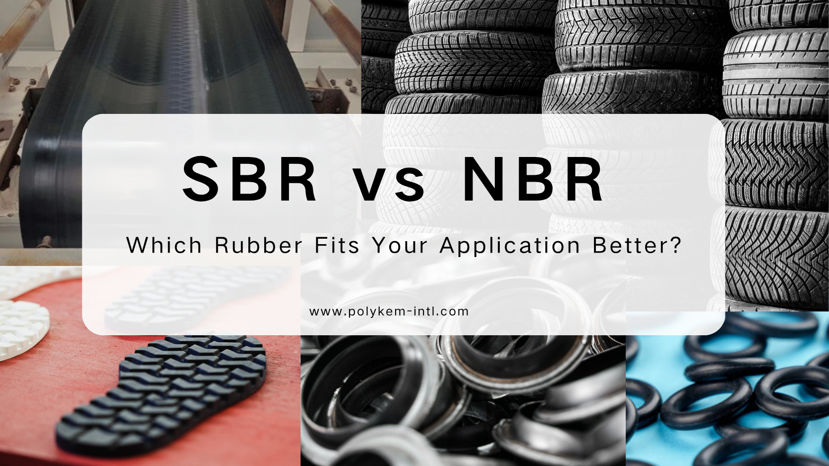 SBR vs NBR: Hvilket gummi passer best til applikasjonen din?