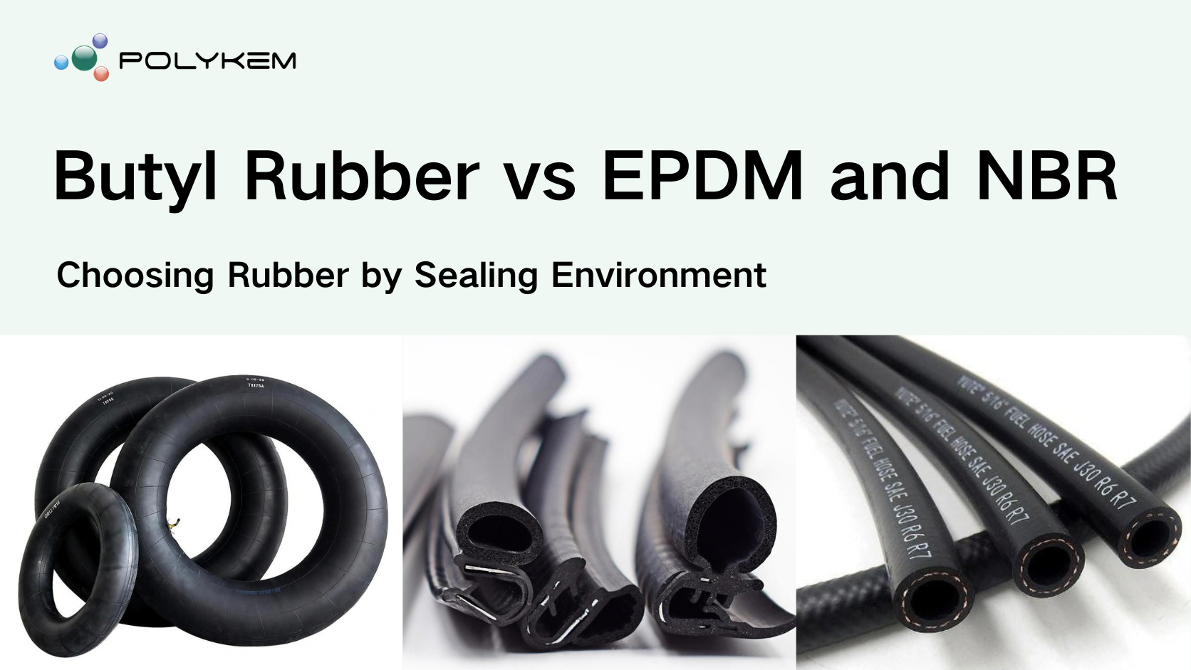 Butylgummi for forsegling: Hvordan er det sammenlignet med EPDM og NBR?